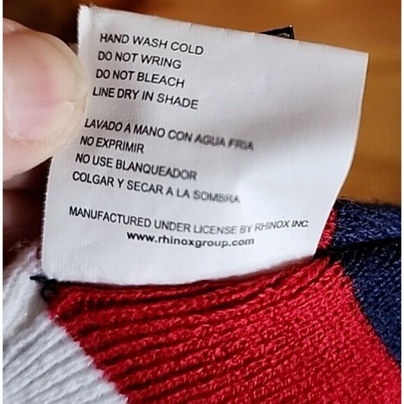 United States Soccer Beanie USA Knit Hat Cap Red White Blue GUC Reversible - Picture 11 of 11